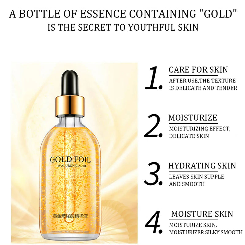 Gold Hyaluronic Acid Nicotinamide I Facial Serum