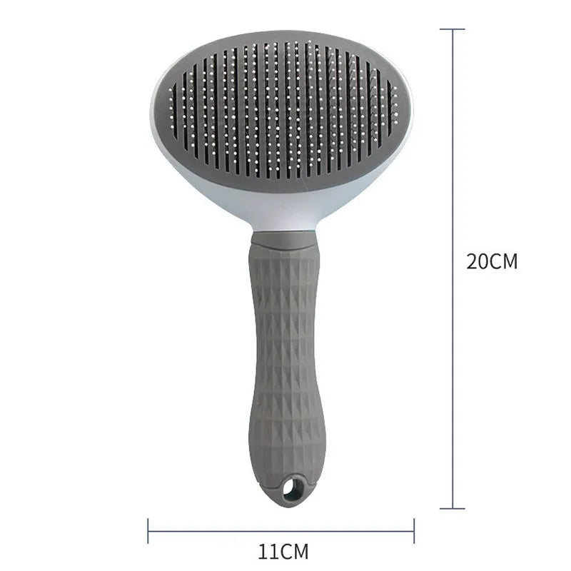 Pet hair remover brush