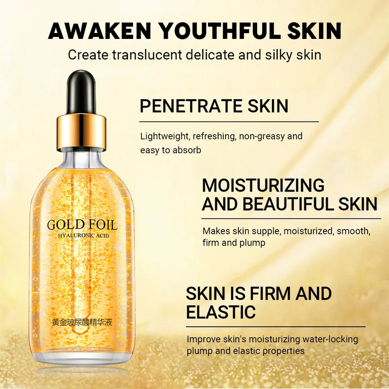 Gold Hyaluronic Acid Nicotinamide I Facial Serum