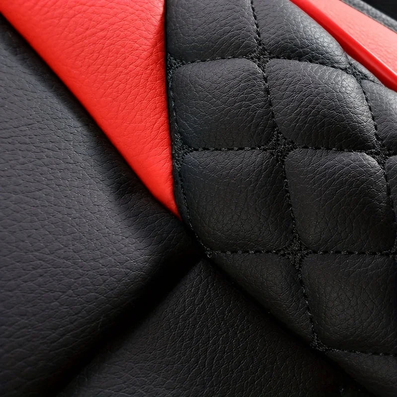 Elegant universal synthetic leather car seat cover