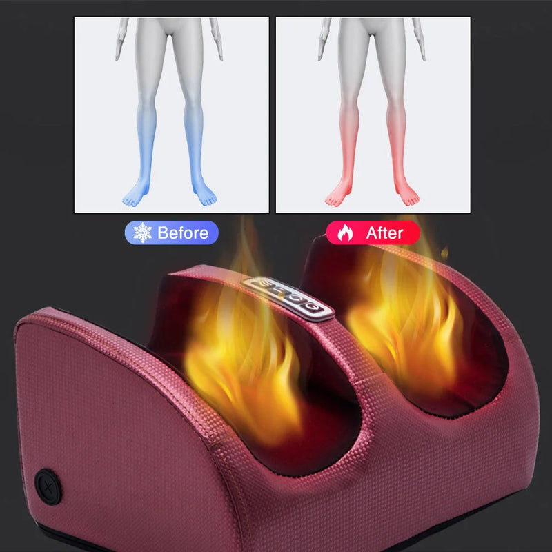 Electric Foot Massager I Heating Therapy I Hot Compression