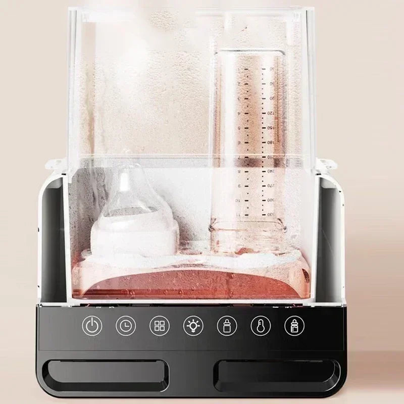 Newborn bottle warmer and sterilizer with timer