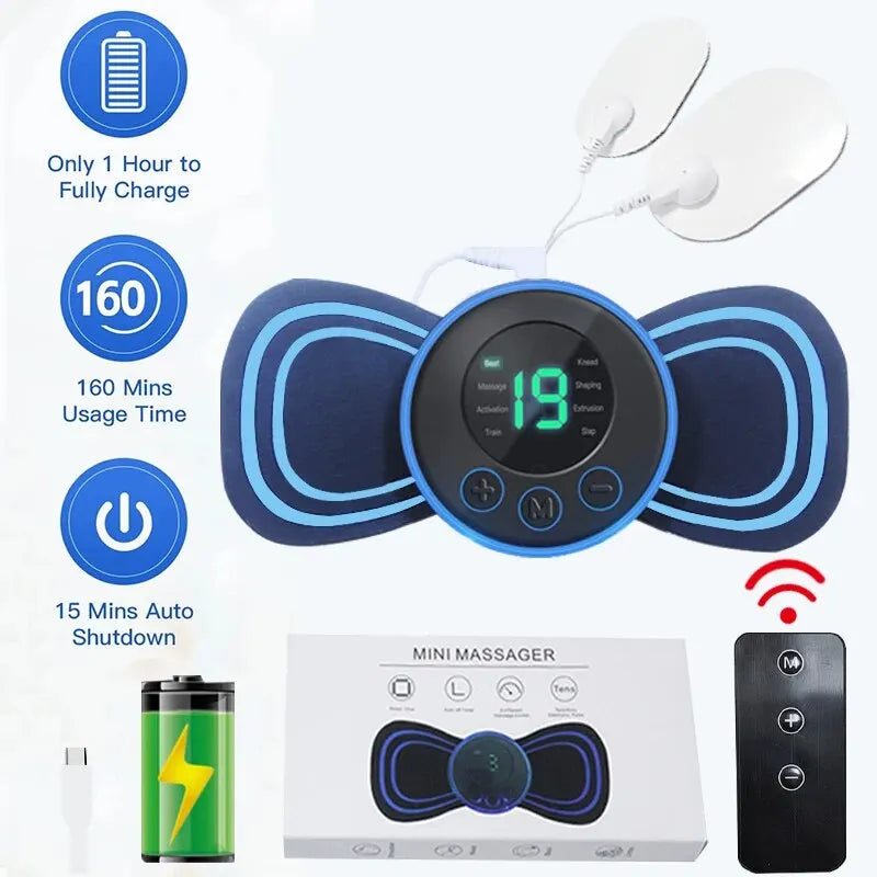 Mini Portable Smart Electric Neck Massager