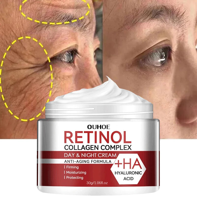 Retinol Wrinkle Remover Facial Set I Anti-Aging Serum I Instant Lifting