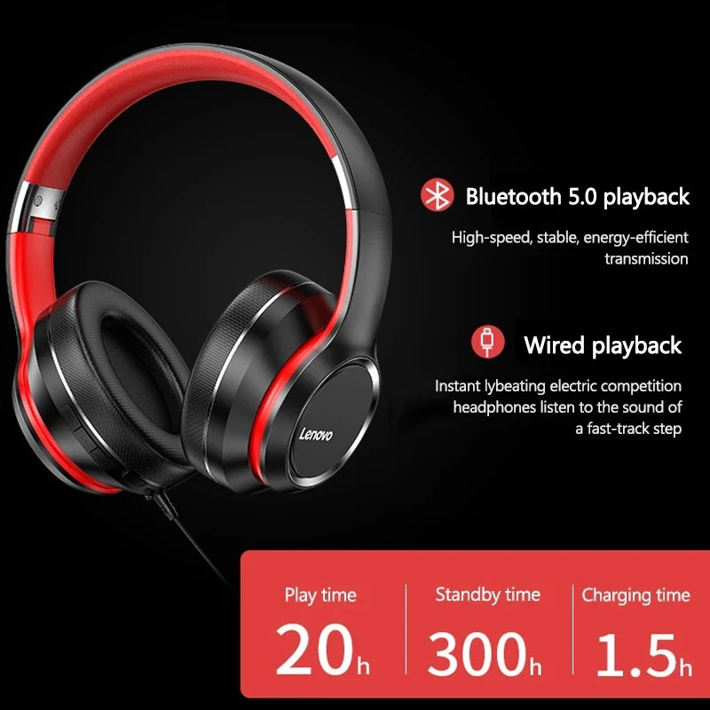 Bluetooth 5.2 Noise Cancelling Wireless Headphones