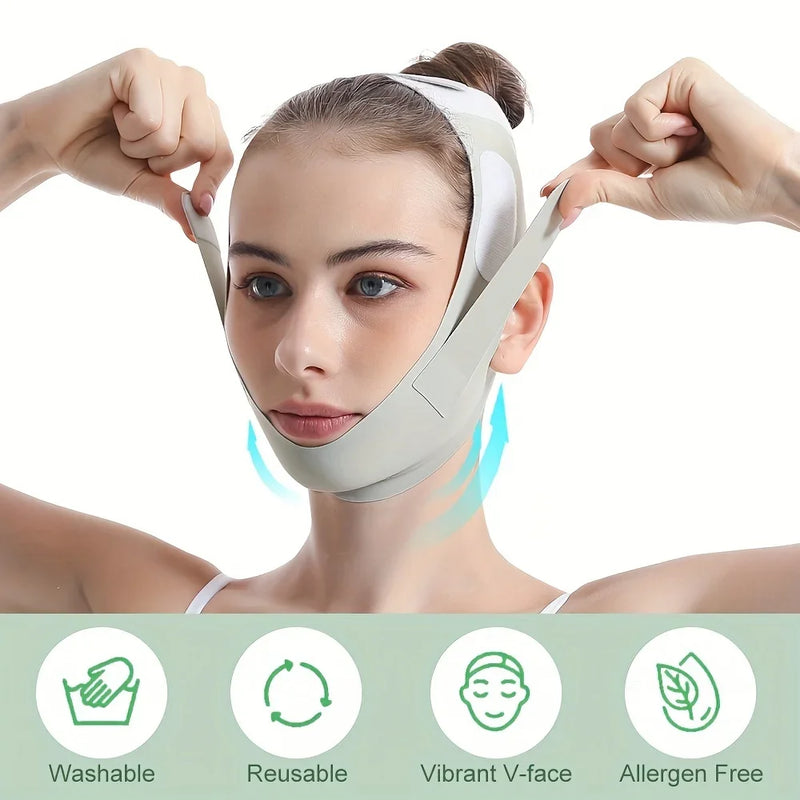 Reusable Facial Slimming Bandage I V Face Shaper