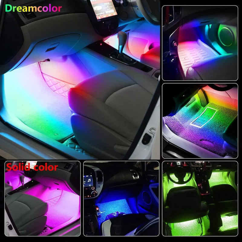 LED neon car interior ambient light